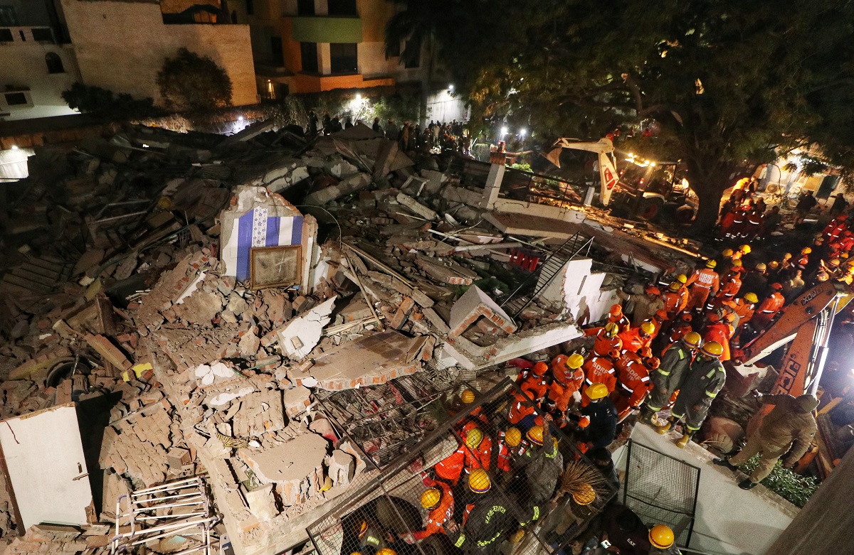 Lucknow multi-story building collapse: Samajwadi leader’s wife, mother killed, 14 rescued; one arrested