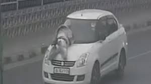Delhi man dragged for half a kilometer on car’s bonnet in Rajouri Garden