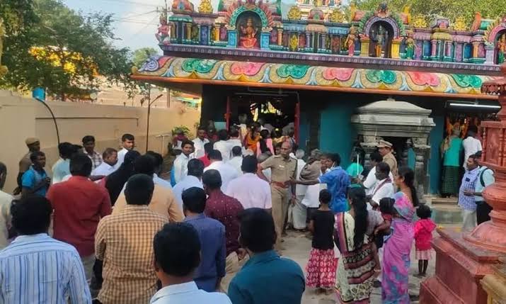 Dalits enter Tamil Nadu temple for third time this month with help from HR&CE