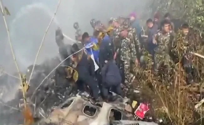 Nepal plane with 72 on board crashes at Pokhara international airport, 45 including 5 Indians dead