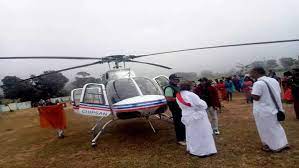 Sri Sri Ravi Shankar’s helicopter makes emergency landing in Tamil Nadu’s Erode due to bad weather conditions