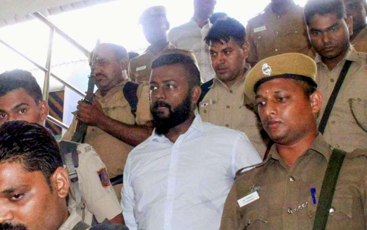 Jailed thug Sukesh will donate 10 crores for the victims of the train accident