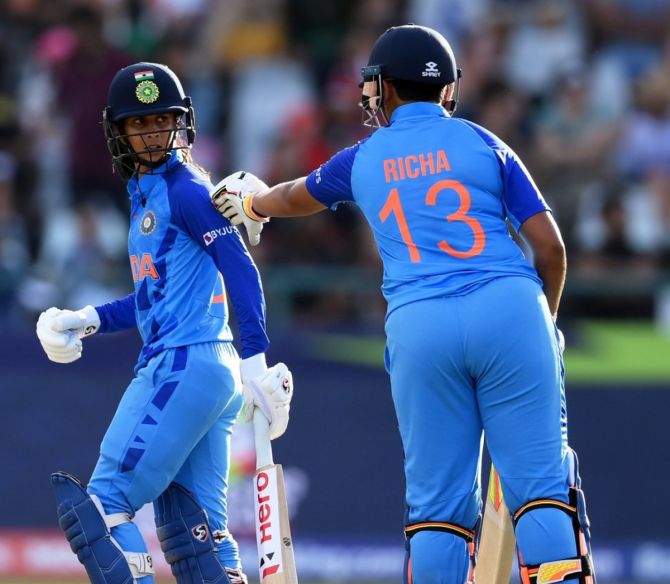 India defeated Pakistan in T20 World Cup, Jemimah Rodrigues won with fours,created history