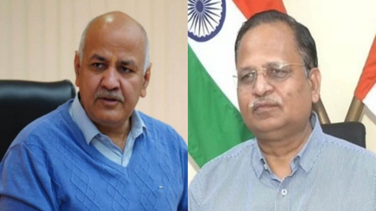 Manish Sisodia and Satyendar Jain resigned from the post of ministers, CM Kejriwal accepted