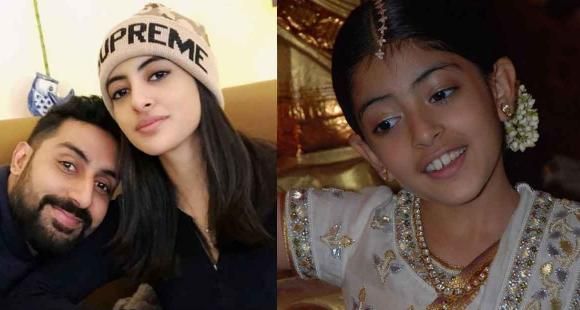 Navya Naveli Nanda wishes uncle Abhishek Bachchan on his birthday with throwback pictures, calls him ‘the best’: See pics