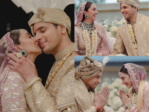 Bollywood couple Sidharth Malhotra and Kiara Advani share first official wedding pics. See pics