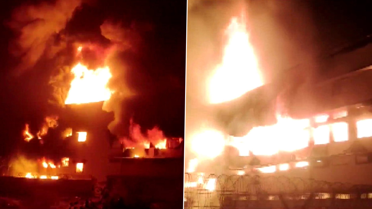 Gujarat: Huge fire breaks out at industrial factory in Umargam, no casualties reported