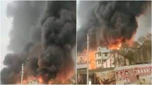 Hyderabad: Huge fire breaks out at godown in Chikkadpally; no casualties reported
