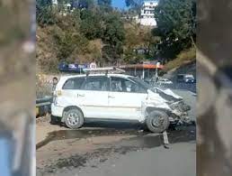Himachal: 5 Killed, 3 injured in a road accident on Chandigarh-Shimla national highway in Dharampur