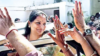 ED quizzes K Kavitha for 9 hours in Delhi excise ‘scam’, no arrest, but fresh summons