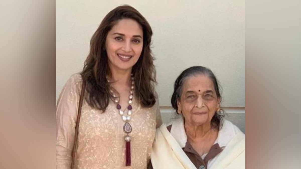 Bollywood actress Madhuri Dixit’s mother Snehlata Dixit died at the age of 91