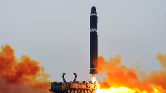 N Korea test-fires two strategic cruise missiles from submarine