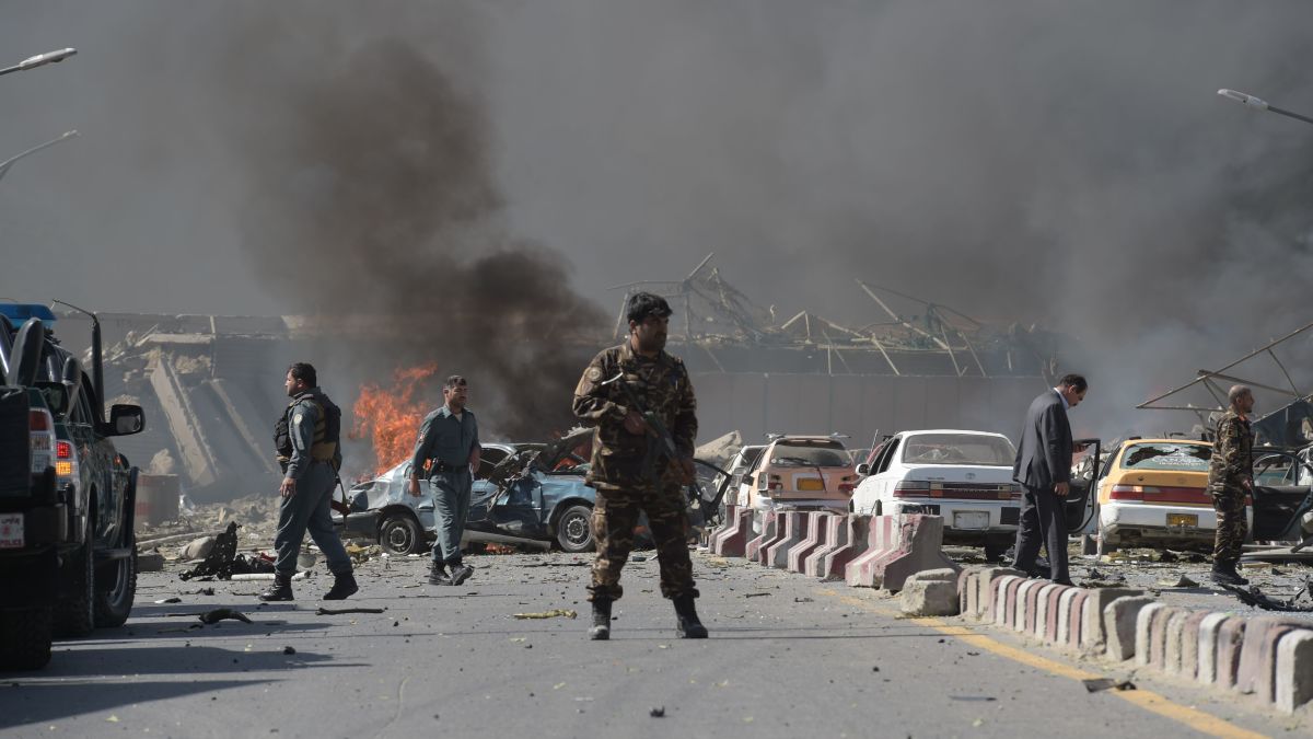 In Afghan, 6 killed, many injured in suicide attack near Foreign Ministry in Kabul