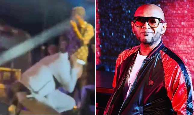 Watch video: Famous Indian singer Benny Dayal gets hit by a drone during LIVE performance in Chennai