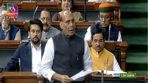 House proceedings adjourned till 2 pm, Rajnath said – Rahul Gandhi should come to the house and apologize