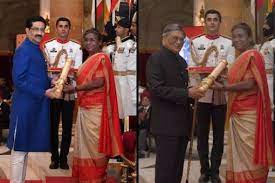 Padma Award 2023: President Murmu conferring Padma Awards.