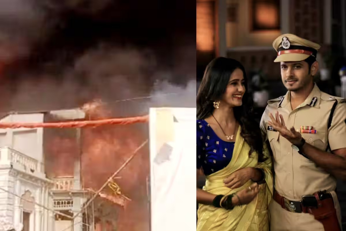 Mumbai: Major fire breaks out on sets of TV serial Ghum Hai Kisikey Pyaar Mein in Goregaon film city