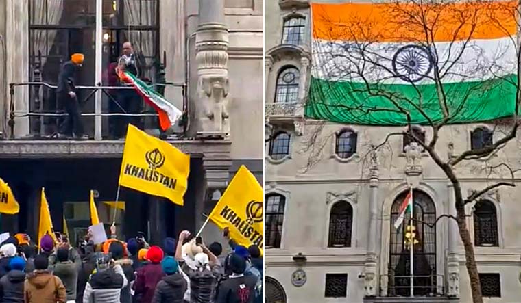 Delhi: Case registered against those who involved with pro-Khalistani protest on Indian mission in London