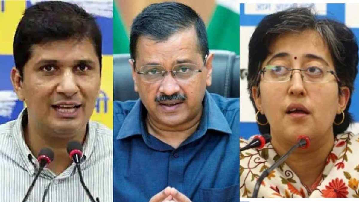 Two MLAs will become new ministers in Kejriwal government today, LG Saxena will administer oath to Saurabh Bhardwaj and Atishi