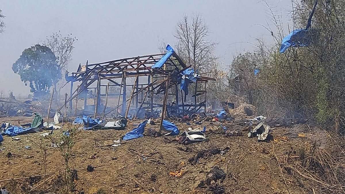 Myanmar army bombed civilians, killed more than 100 including children
