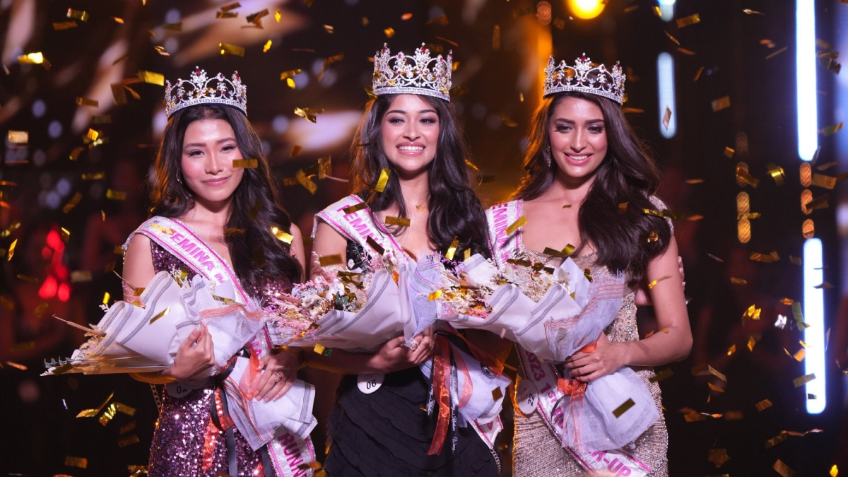 Proud! Nandini Gupta of Rajasthan crowned Femina Miss India 2023; Shreya & Thounaojam at second