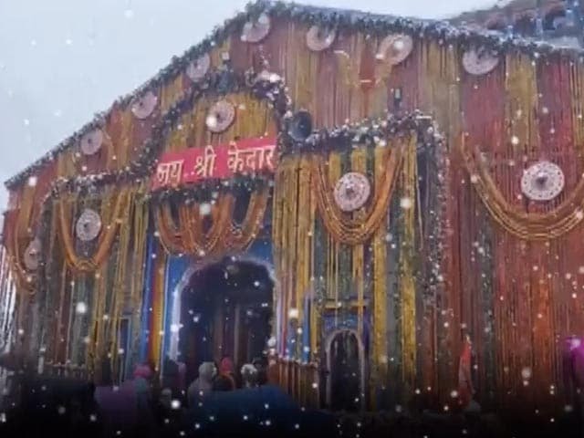 Registration for Kedarnath Dham Yatra suspended till May 8, due to bad weather