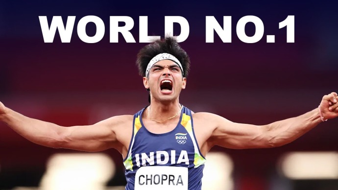 Neeraj Chopra scripts history, attains no. 1 spot in World Athletics Men’s Javelin ranking