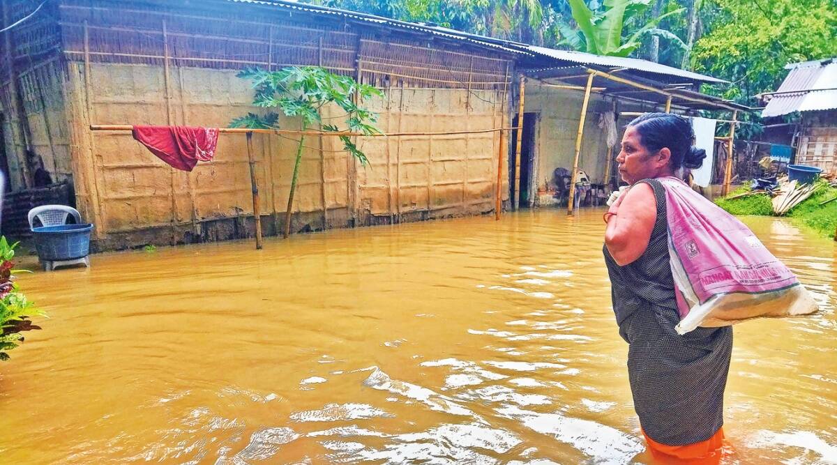 Over 34,000 affected as first wave of flash flood hit Assam; More rain