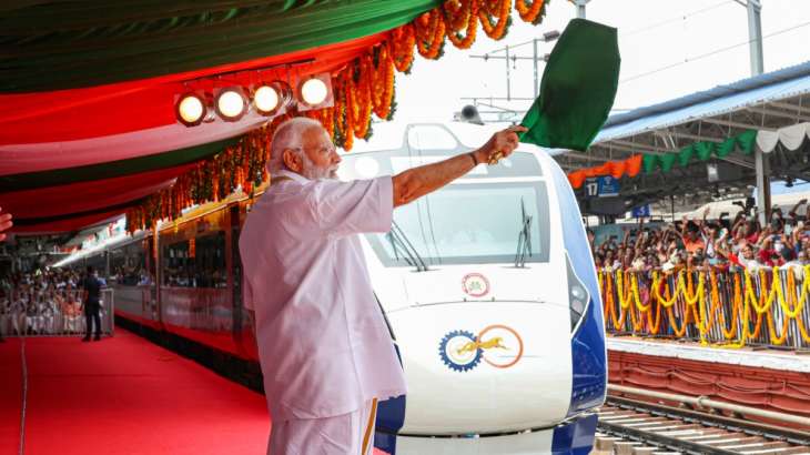 PM Modi will inaugurate 5 new Vande Bharat express trains today. Details here