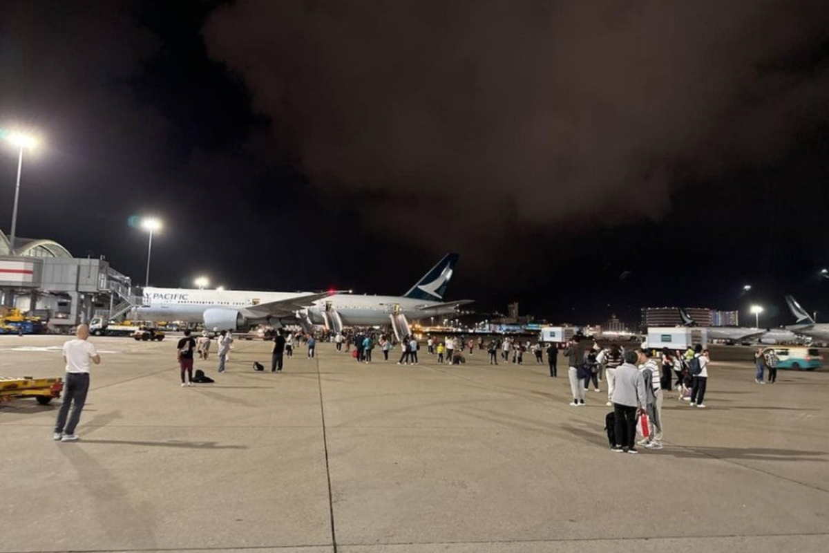 293 passengers narrowly escape Hong Kong plane’s tire burst, 11 injured during evacuation