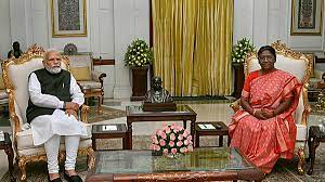 PM Modi congratulated President Murmu on his 65th birthday