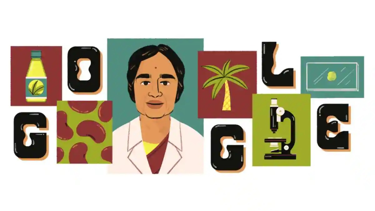 Google celebrates 112th Birthday of Indian biochemist Dr Kamala Sohonie with special Doodle