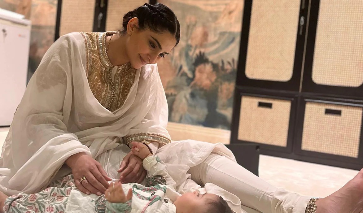 Anand Ahuja shares adorable pic of Son Vayu with Sonam Kapoor on her 38th birthday