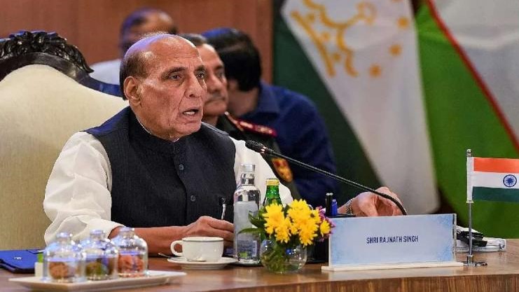 Defense Minister Rajnath Singh on a three-day visit to Malaysia