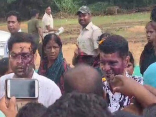 Ink thrown at Odisha CM’s private secretary and Puri DM