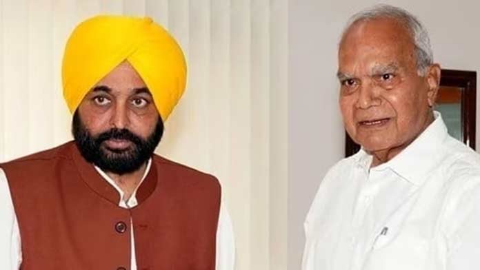 Punjab Governor Warns AAP’s Bhagwant Mann Regarding Potential Imposition of President’s Rule