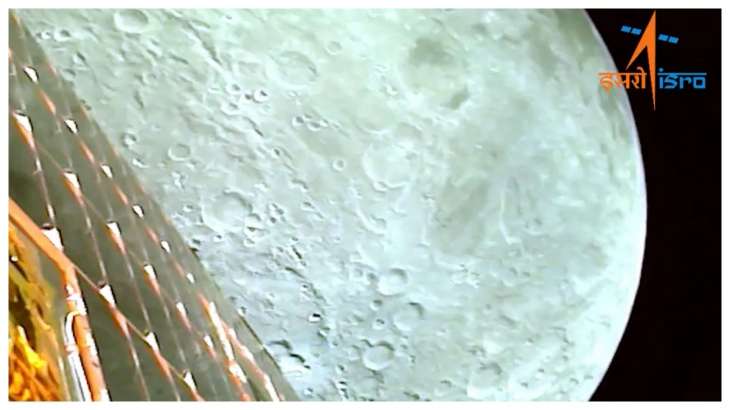 ISRO’s Chandrayaan-3 shares amazing moon glimpses as it enters lunar orbit | Watch
