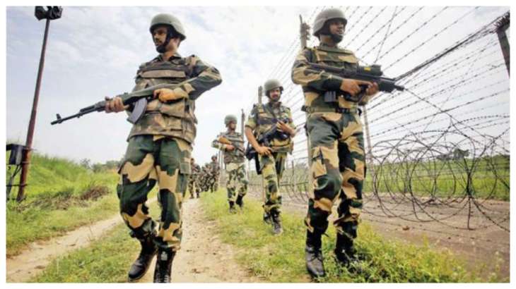 BSF troops killed a Pakistani intruder along the International Border (IB) in Punjab