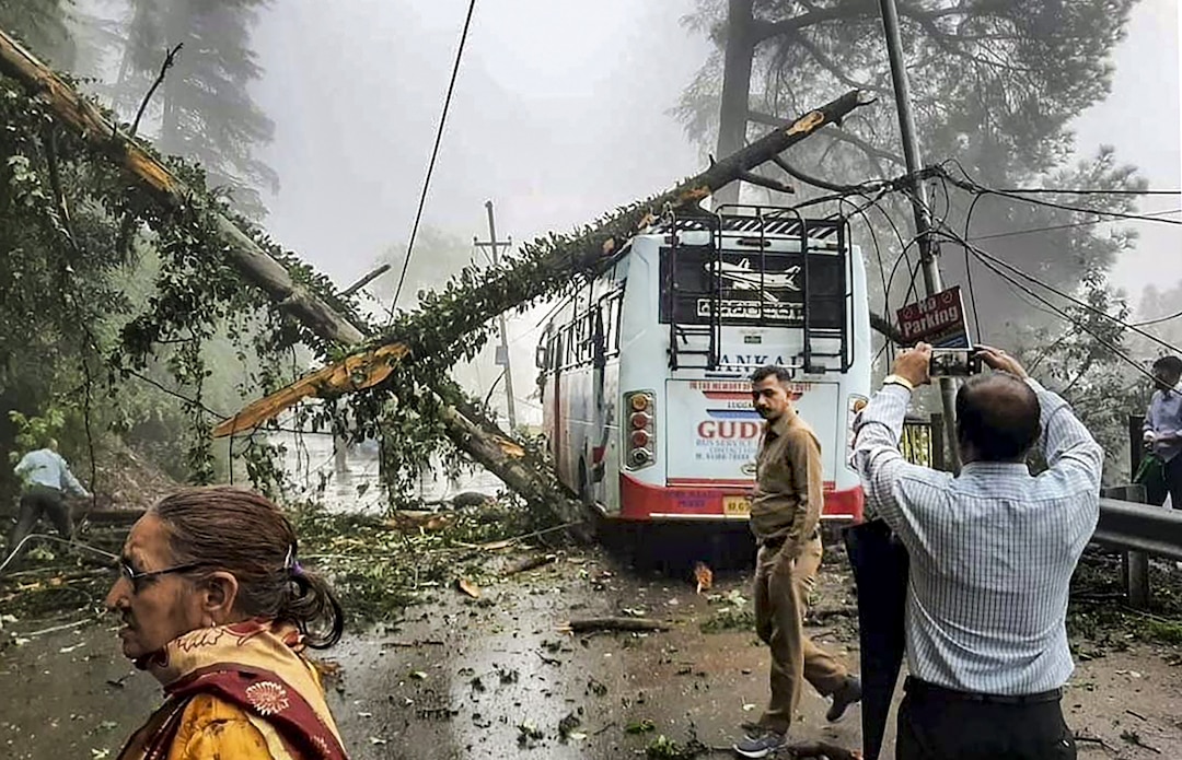 Shimla: 9 dead and several trapped as temple collapses due to heavy rain