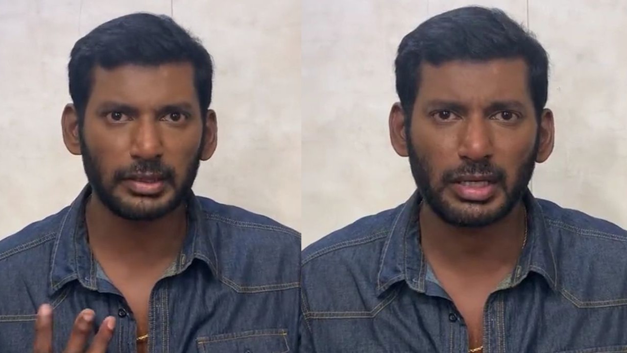 Tamil actor Vishal made serious allegations against officials from CBFC of taking ₹6.5 lakh bribe