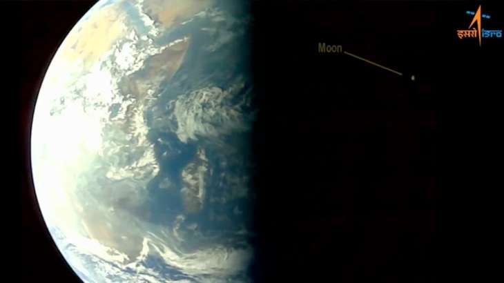 ISRO Aditya-L1 while heading towards Sun, takes selfie, shares pictures of Earth, Moon