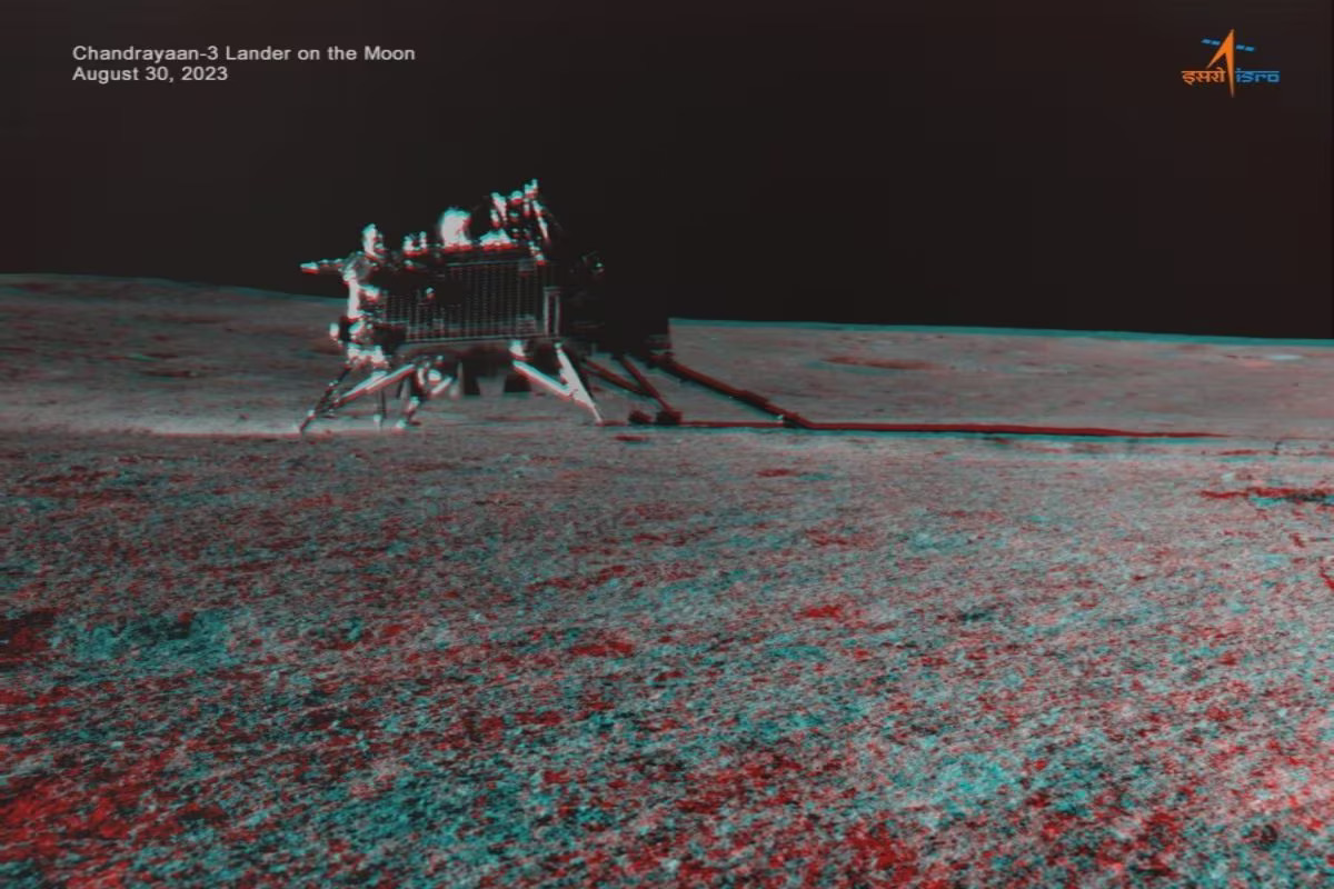 Chandrayaan-3: ISRO releases 3D ‘anaglyph’ images captured by Navigation Camera onboard the Pragyan rover