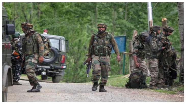 Police and security forces cordoned off area after mysterious blast near temple in J&K’s Poonch