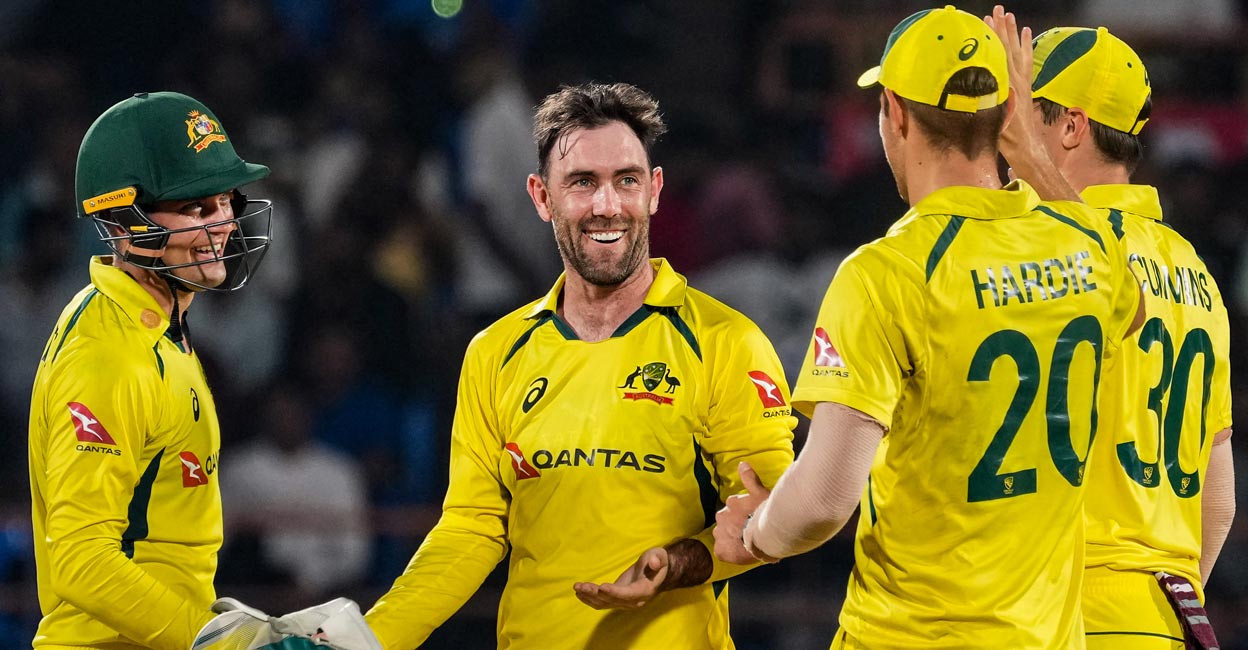 Maxwell and Marsh Lead Australia to a Resounding 66-Run Victory Over India in 3rd ODI