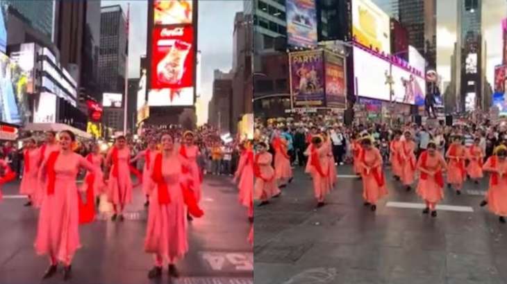 Watch: Grand campaign finale of Vivek Agnihotri’s ‘The Vaccine War’ unfolded in style at iconic Times Square