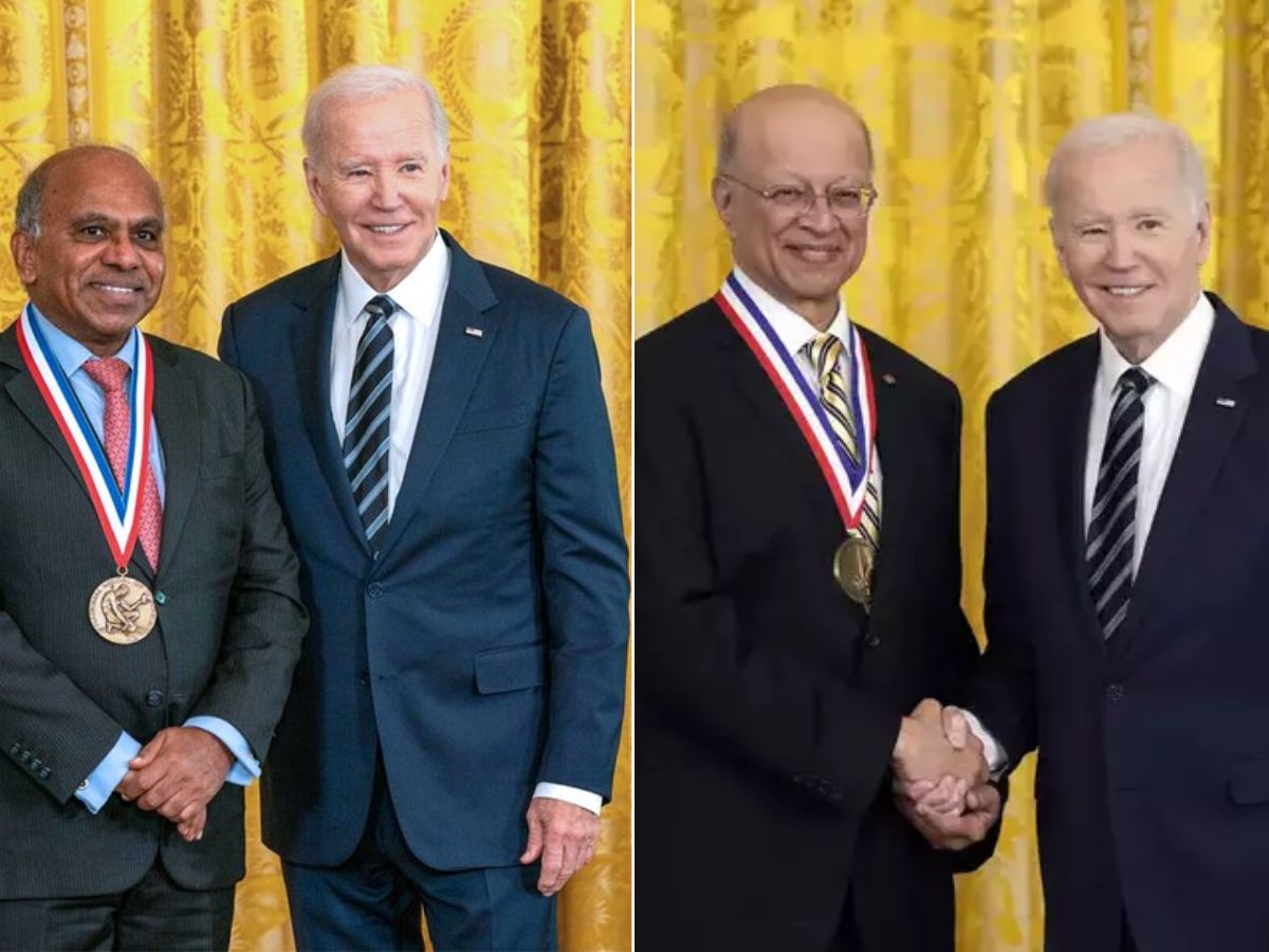 Two India-born American scientists conferred with prestigious United States scientific honour