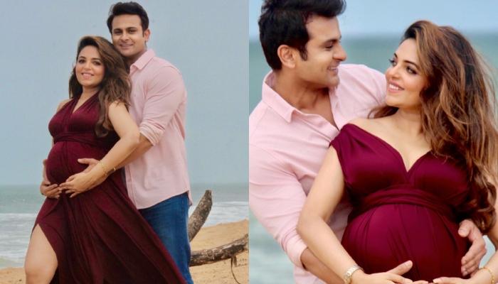 Comedian Sugandha Mishra announces first pregnancy, shares maternity pics with hubby Sanket Bhosale