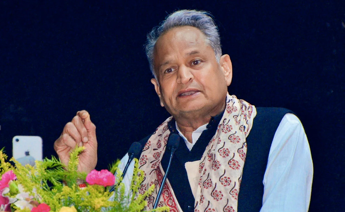 Chief Minister Gehlot Accuses NDA of Political Vendetta Amidst ED Raids in Rajasthan