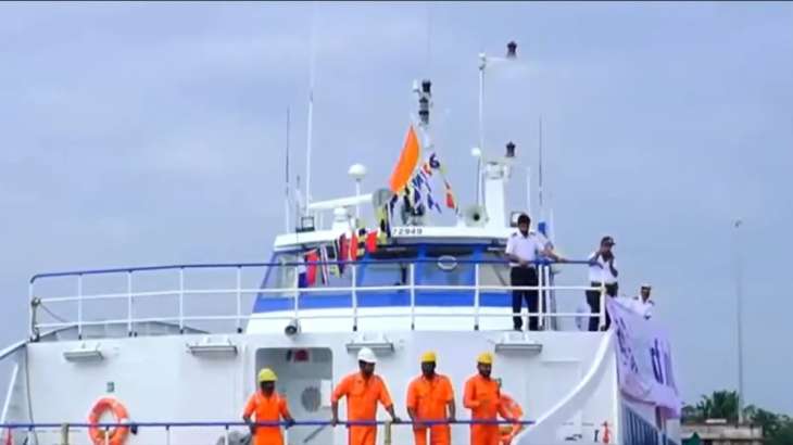 After a hiatus of 46 years, Ferry services flagged off between India and Sri Lanka, PM Modi join event virtually | Watch
