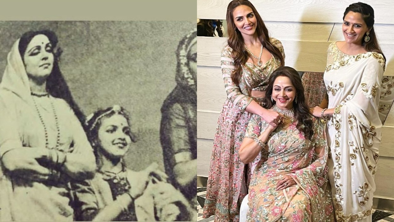 Esha Deol gives a glimpse of her on-stage performance with Ahana Deol, Hema Malini. See post